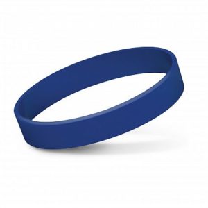 Silicone Wrist Band - Dark Blue