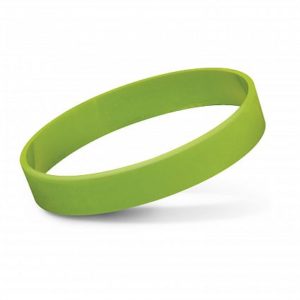 Silicone Wrist Band - Bright Green