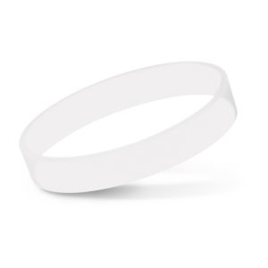 Silicone Wrist Band - Clear