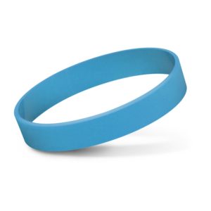 Silicone Wrist Band - Light Blue