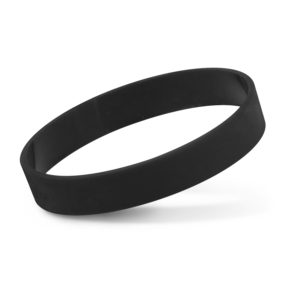Silicone Wrist Band - Black