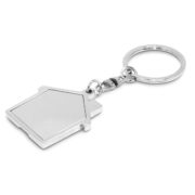 100322-1-House Metal Key Ring