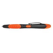 109975-2-Nexus Multifunction Pen - Black Barrel