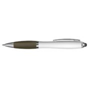 110808-10-Vistro Stylus Pen - White Barrel