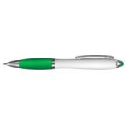 110808-6-Vistro Stylus Pen - White Barrel